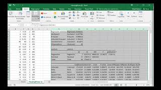 Stepwise Multiple Regression Excel [upl. by Diandra]