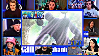 One Piece Episode 170 Reaction Mashup [upl. by Ymmac888]