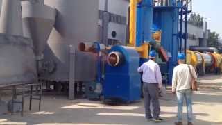 Great downdraft fixed bed biomass gasifier made from Haiqi biomass gasifier [upl. by Lorne]