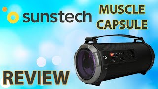 Sunstech Muscle Capsule  Altavoz Inalámbrico  Review [upl. by Ndnarb812]