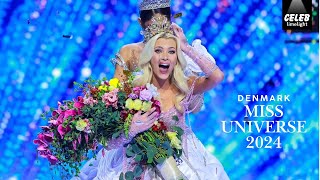 Miss Universe Denmark 2024  The History Behind the Crown 👑  First Denmark Lady 🌟✨ [upl. by Elwina]