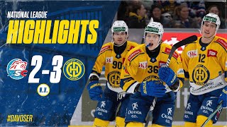 Highlights ZSC Lions vs HC Davos 23 nV [upl. by Naehgem417]