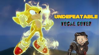 Sonic Frontiers  Undefeatable Feat Kellin Quinn Vocal Cover  Downbeat Daymo [upl. by Alaric]