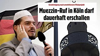 Aus „Pilotprojekt“ wird dauerhafte Muezzin Beschallung Bald in ganz Deutschland 82 [upl. by Pedaias731]