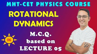 06  MCQs ON BANKING OF ROADS amp CONICAL PENDULUM  ROTATIONAL DYNAMICS  MHT CET COURSE [upl. by Arlana]