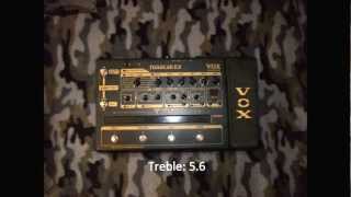 Guitar tones for vox Tonelab EX amp ST Stoner Rock 1 [upl. by Akined]