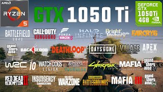 GTX 1050 Ti Test in 30 Games in 2021 [upl. by Ynnhoj]