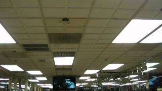 Ceiling Tiles PVC faux tin install into Grid guide [upl. by Sonny743]