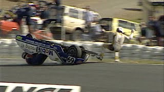 22 minutes of CRAZY old skool motorsport crashes [upl. by Rebeh]