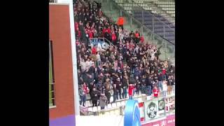 29042018 Sfeer RAFC fans op BeerschotWilrijk [upl. by Noiwtna311]