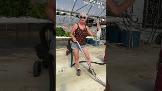 Vacuuming vs Sweeping Which is BEST for Your Greenhouse [upl. by Xuaeb125]