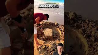 Hanya huruf R yang bisa beachart أمواجالبحر فن رسمتي عمرالمغربي r fypage asmr حروف [upl. by Aia]