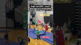 Jingle Jam 2024  Level 4 Beam Gymnasts GymnasticsSkills gymnasticslife gymnasticstiktok [upl. by Delila]