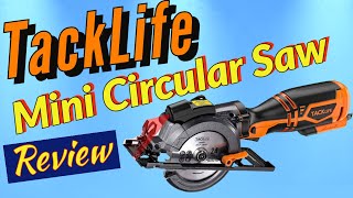 Tacklife Tools Mini Circular Saw Review  Mini Circular Saw with Laser Guide TCS115A [upl. by Sigsmond]