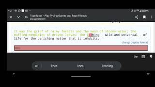 Typing speed Wpm45 [upl. by Noreh534]