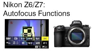 Nikon Z6Z7 Autofocus Functions [upl. by Yeleak]