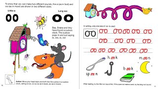 Jolly Phonics  Workbook 5  Page 11  Letters oo  2020 Edition [upl. by Aynatahs]