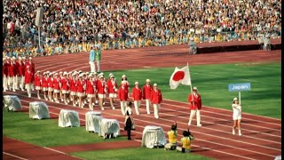 Munich 1972 Opening Ceremony Olympic Games [upl. by Ilenay]