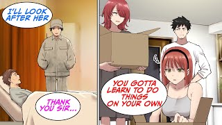 My employee got hospitalized so I had to take care of his daughters for a few weeks Manga dub [upl. by Notsuh]