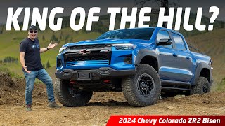 Can it Conquer our Mountain 2024 Chevrolet Colorado ZR2 Bison Tested [upl. by Mckenzie]