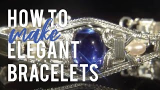 How to Make Elegant Bracelets with Dale quotCougarquot Armstrong [upl. by Adnohsirk]