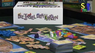 Spiel doch mal DIE INSEL DER KATZEN  Brettspiel Rezension Meinung Test 357 [upl. by Coray]