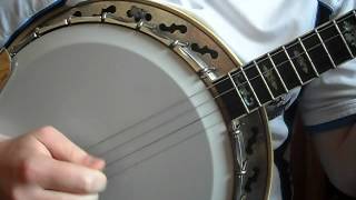 Tenor Banjo Irish Reel Rakish Paddy CGDA tuning [upl. by Bernadene]