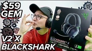 59 GEM Razer Blackshark V2 X DETAILED REVIEW [upl. by Brock]