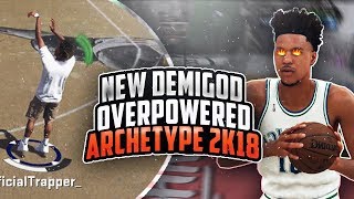 NEW BEST ARCHETYPE AFTER PATCH 10😈 BEST SHARPSHOOTER BUILD NBA 2K18 99 3PT amp BALL CONTROL🔥 [upl. by Etteiram]