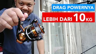 Katana Martis  Test Max Drag Reel Dibawah 200ribu [upl. by Prisilla]