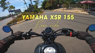 Yamaha XSR 155 Pure Sound Noon Ride 19 [upl. by Melisent644]