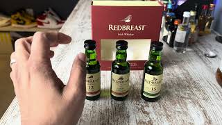 Miniature Whisky Bottle Collection update in Hindi  Mini Alcohol Bottles of Redbreast Irish Whiskey [upl. by Anthia222]