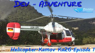 MSFS Dev Adventure Ka26 Congo Episode1 [upl. by Einapets]