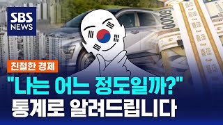 quot1억 이상 번다quot 5집 중 1집…한국인 순자산은 줄어들었다  SBS  친절한 경제 [upl. by Ytsur]