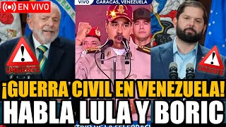 🔴URGENTE ¡MADURO LLAMÓ A LA GUERRA LULA Y BORIC EN VIVO 🔥CAOS EN VENEZUELA🔥  FRAN FIJAP [upl. by Alenas]