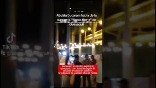 Abdala Bucaram habla de la fiesta en Guayaquil en la que se encontraba su hijo Jacobo [upl. by Aleet728]