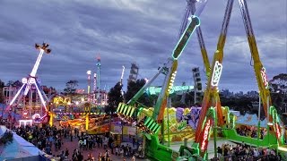 Royal Melbourne Show 2016 Rides [upl. by Hcirdla]