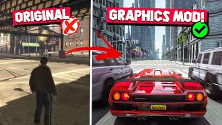 How To Install Graphics Mod In GTA 4 😍 Best Ultra Realistic Graphics Mod  For Low End PC [upl. by Rhody]