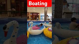 Boating in safeer mall sharjah  reggaeton musica rap dembow boating dubaicanal [upl. by Aratnahs]