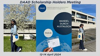 DAAD Scholarship Holders Meeting 2024 [upl. by Aivin434]