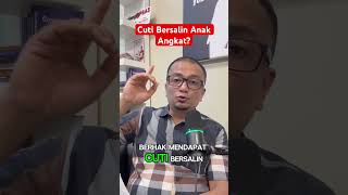 Cuti Bersalin Anak Angkat [upl. by Illac]