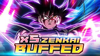 5x ZENKAI BUFFED UL TURLES EXCELS AT ALL DAMAGE TANKING INDUCING PAIN  Dragon Ball Legends [upl. by Adas]