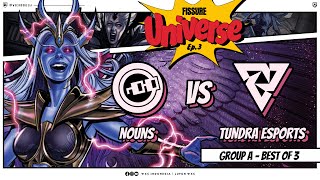 Dota 2 Tundra Esports vs Nouns  Group Stage Bo 3  Fissure Universe VEENOMONDOTA [upl. by Cyb]