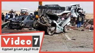 تفاصيل حادث الدائرى الإقليمى ووفاة 17 مواطنا تحت عجلات النقل [upl. by Kayle745]