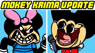 Friday Night Funkin VS Mokey Krima Update FNF Mod [upl. by Adirahs554]