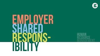 Employer Shared Responsibility [upl. by Alia]