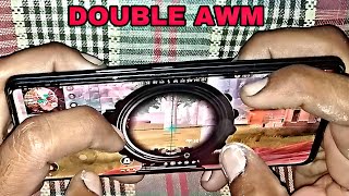 DOUBLE SNIPER HANDCAM  MOBILE PLAYER FREE FIRE HANDCAM 📱 [upl. by Elinor]