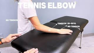 Taping Tennis Elbow [upl. by Aeki]