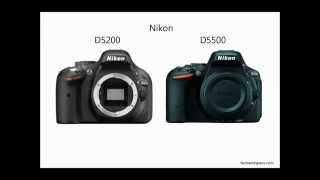 D5200 vs D5500 [upl. by Ezaria942]