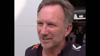 Christian Horner Post Qualifying Interview  Speaks on Redbull Problems at the Italian GP [upl. by Marv911]